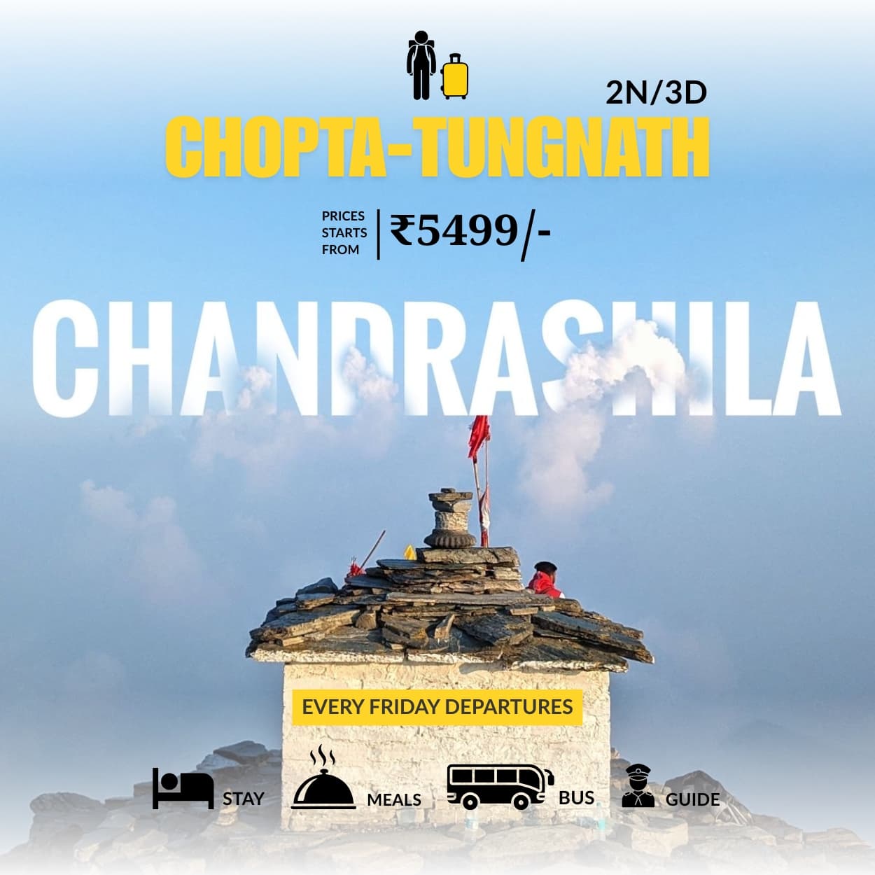 Chopta Tungnath in Uttarakhand